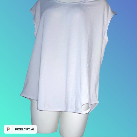 Cut Out Tee - White - Picture 7 of 8